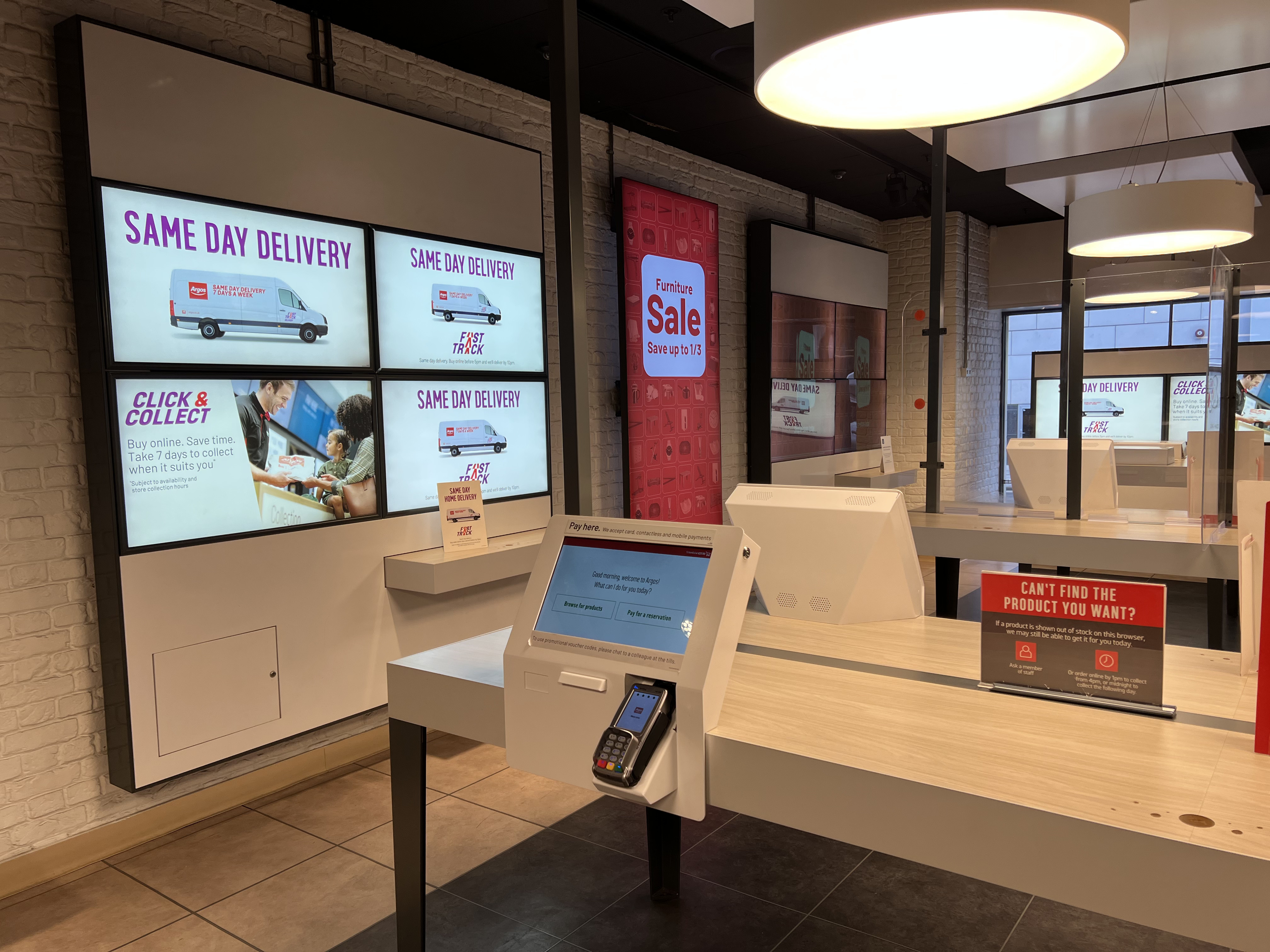 Pay at Browse Argos